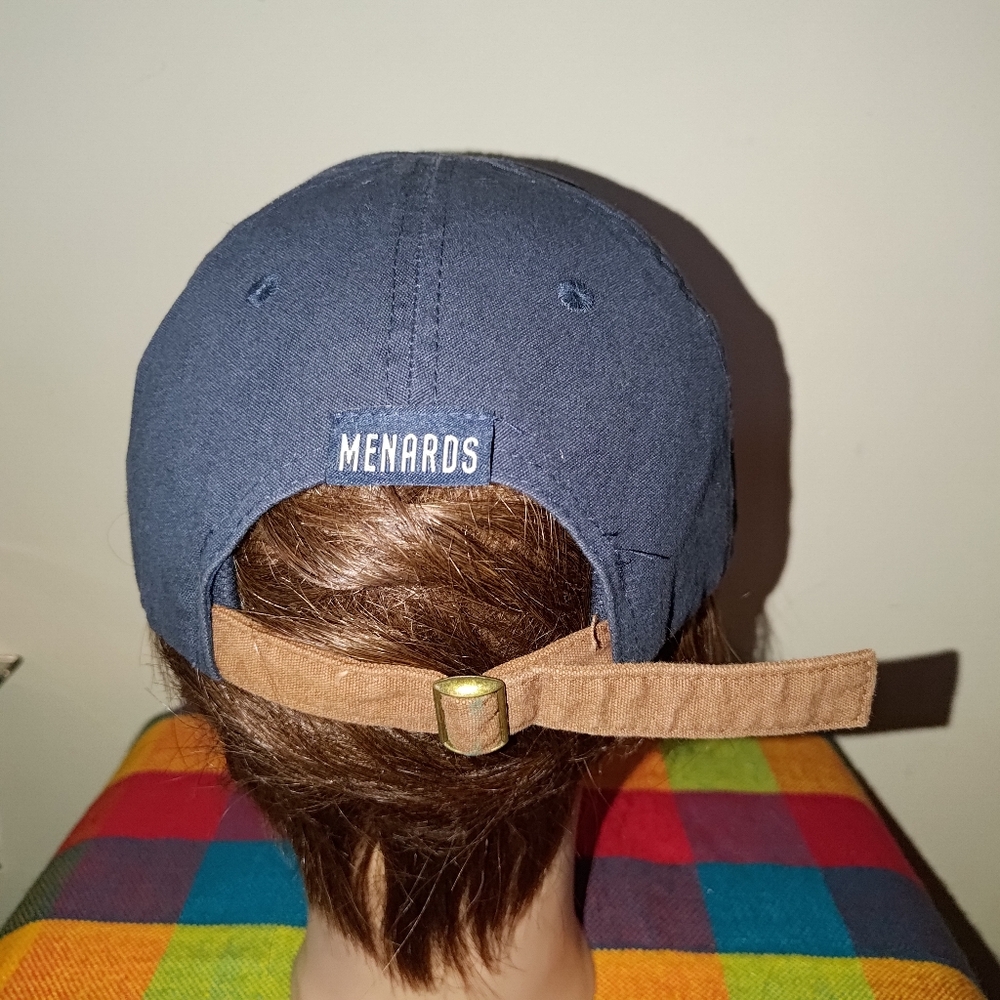 Menards Est. 1960 Stitched Patch Strapback Hat Cap - image 6